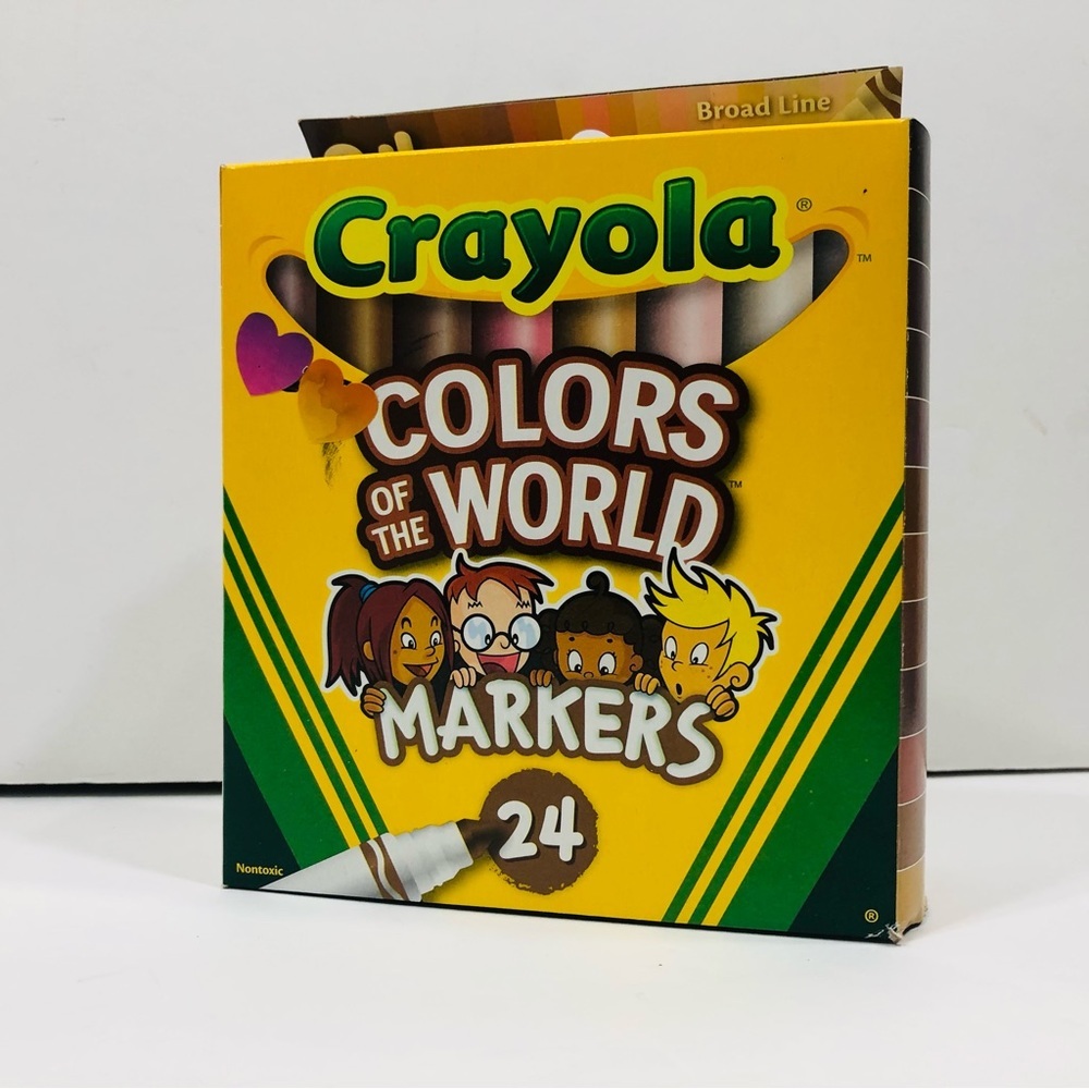 Crayola Markers Colors of the World 24)